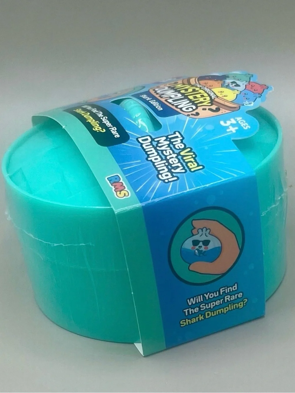 RMS Crazy Fun SHARK EDITION Surf Mystery Dumpling Bun🦈 🩵~ Blue ~ NEW & SEALED